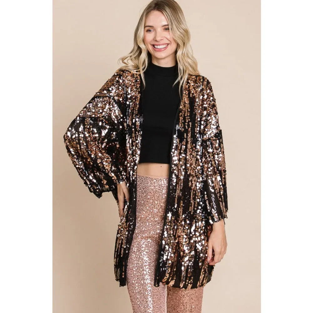 Final Sale|Sequin Cardigan